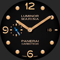 Luminor Marina watchface