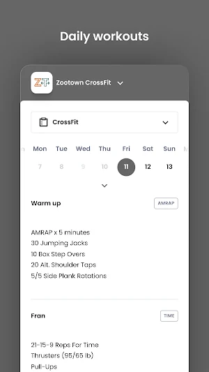 Zootown CrossFit Screenshot 3