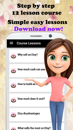Etsy Seller Course! Sell on Etsy for income online Screenshot 1