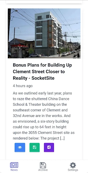 Real Estate News : Local News Screenshot 2