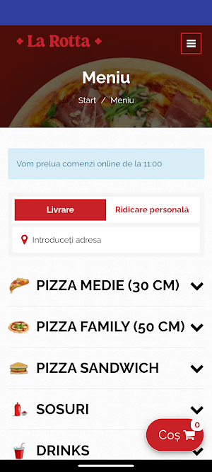La Rotta Pizza Screenshot 0