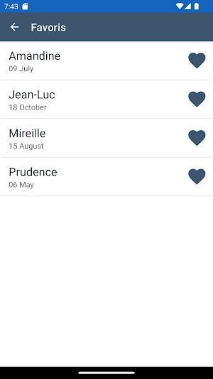 Fêtes des prénoms Screenshot 3