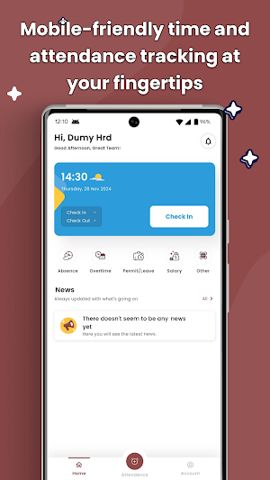 Gunacipta HRIS Screenshot 1