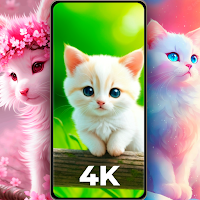 Cat & Kitten Wallpaper 4K - HD