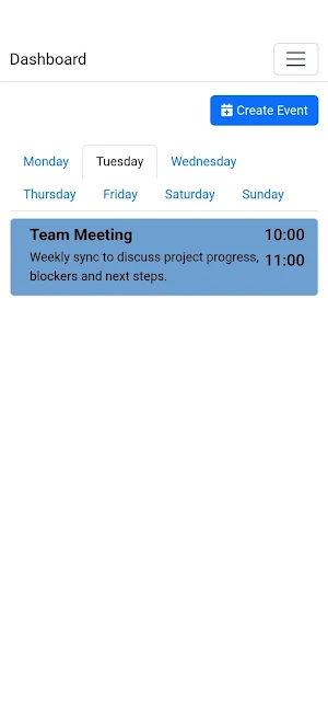 Schedule Master Screenshot 2