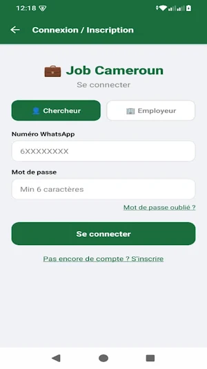 Emplois Cameroun Screenshot 3