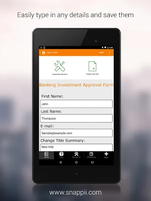 Banking Investment Approval Screenshot 1