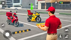 Food Rider Delivery Life Sim Screenshot 1