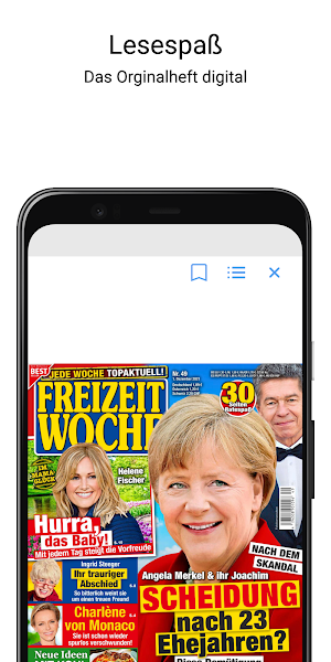 FREIZEITWOCHE ePaper —Promis, Rezepte & Gesundheit Screenshot 0