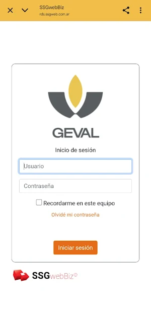GEVAL S.A Screenshot 2