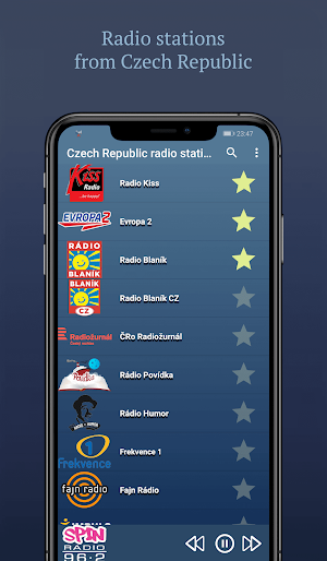 Czech radio stations - Česká rádia Screenshot 0