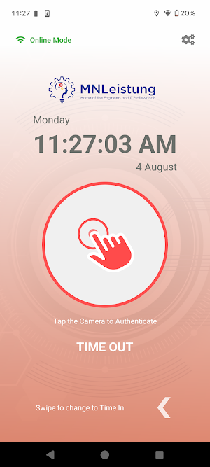 eiRIS Biometrics MNL Screenshot 1