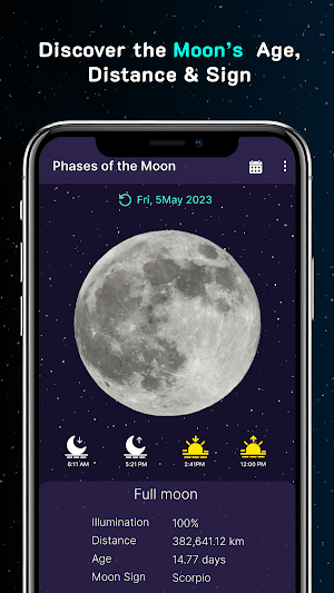 Phases of the Moon: Moon Phase Screenshot 0