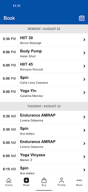 Titan Fitness Screenshot 1