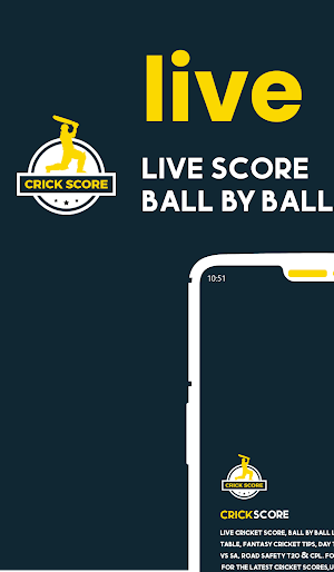 Cricket Live Scores Screenshot 0