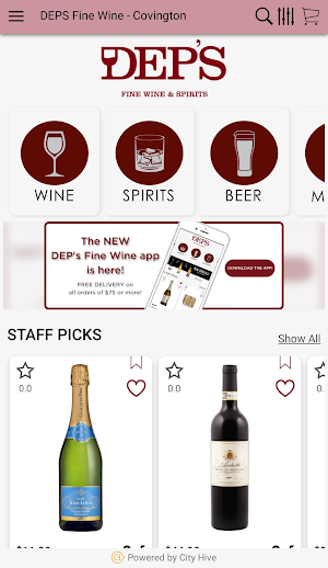 DEPS Fine Wine NKY Screenshot 1