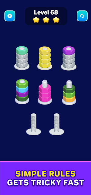 NutSort:ColorScrew Master Screenshot 3