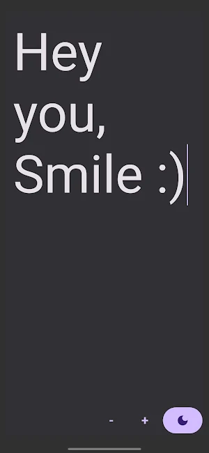 Show Big Text Screenshot 0