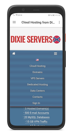 DIXIE SERVERS Screenshot 3
