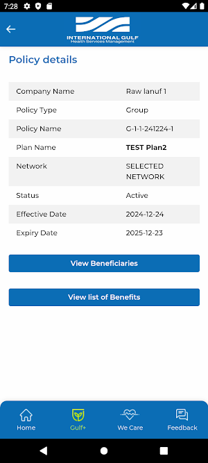 Gulf Health+ Screenshot 2