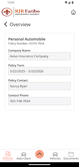 RJR Faribo Insurance Agency Screenshot 3