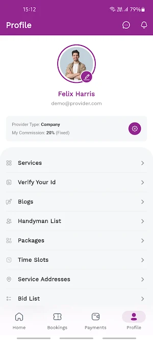 IDI Service Prestataire Screenshot 2