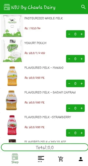 NIU By Chawla Dairy Screenshot 1