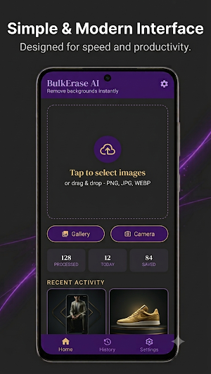 BulkErase: Batch Background AI Screenshot 1