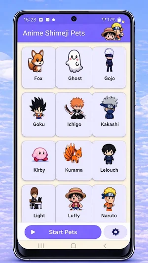 Anime Shimeji Pets on Screen Screenshot 3