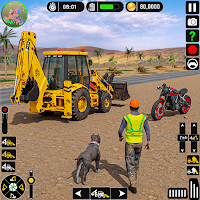 JCB Game Snow Excavator Games