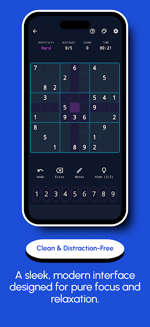 Sudoku - Classic Sudoku Puzzle Screenshot 3