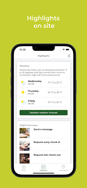 AHORN Hotels Screenshot 2