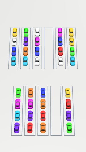 Color Sort Puzzle: Parking 3D Screenshot 3