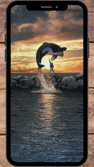 Paus Orca Wallpaper Screenshot 2