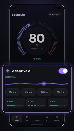 SoundLift: Volume Booster, EQ Screenshot 1
