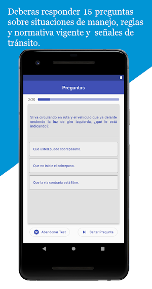 Examen de conducir. Motos Screenshot 1