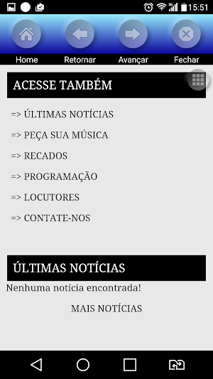 Vitória Celestial FM Screenshot 2