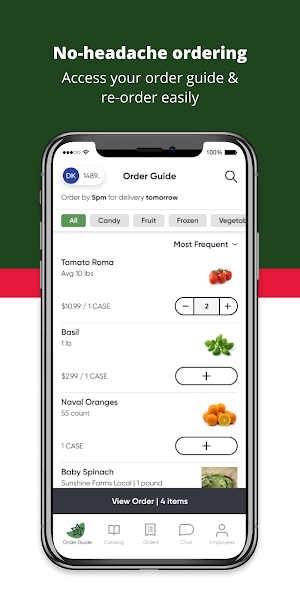 Micucci Wholesale Foods Screenshot 0