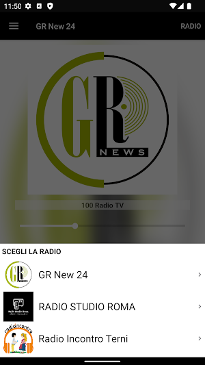 100 Radio TV Screenshot 0