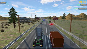 Long Road Truck Driving Game Screenshot 0