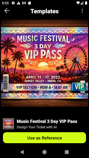 AI Ticket Maker - Pixazo Screenshot 2