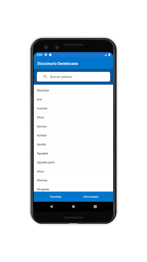 Diccionario Dominicano Screenshot 1