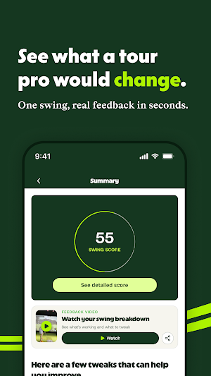 Kunu: Golf Swing Coach Screenshot 1