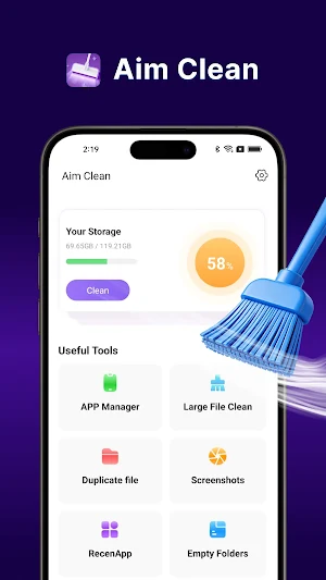 Aim Clean Screenshot 0