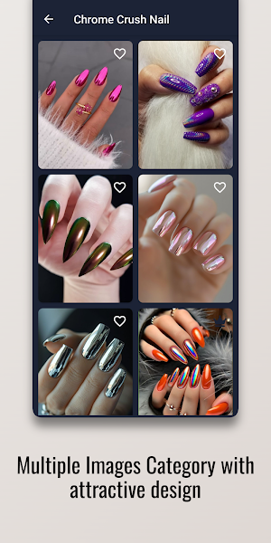 Chrome Crush Nail Design Screenshot 1