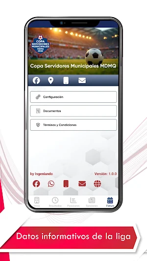 Copa Servidores Municipales Screenshot 1