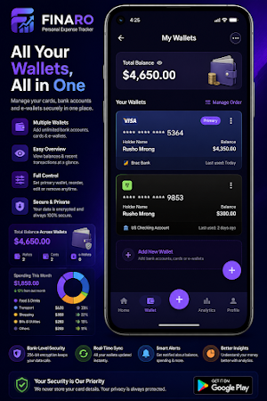 Finaro - Expense Tracker Screenshot 3