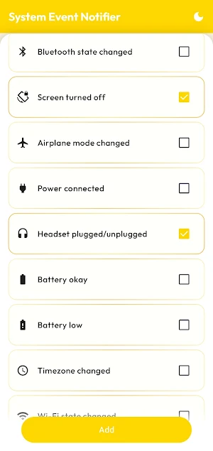 System Event Notifier Screenshot 3