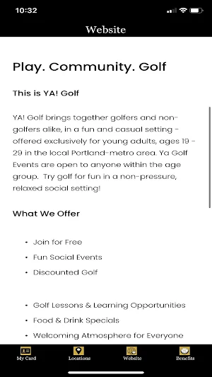 YA! Golf Screenshot 1