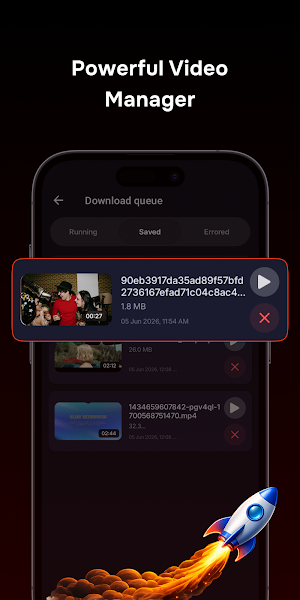 XVX Video Downloader Manager Screenshot 3